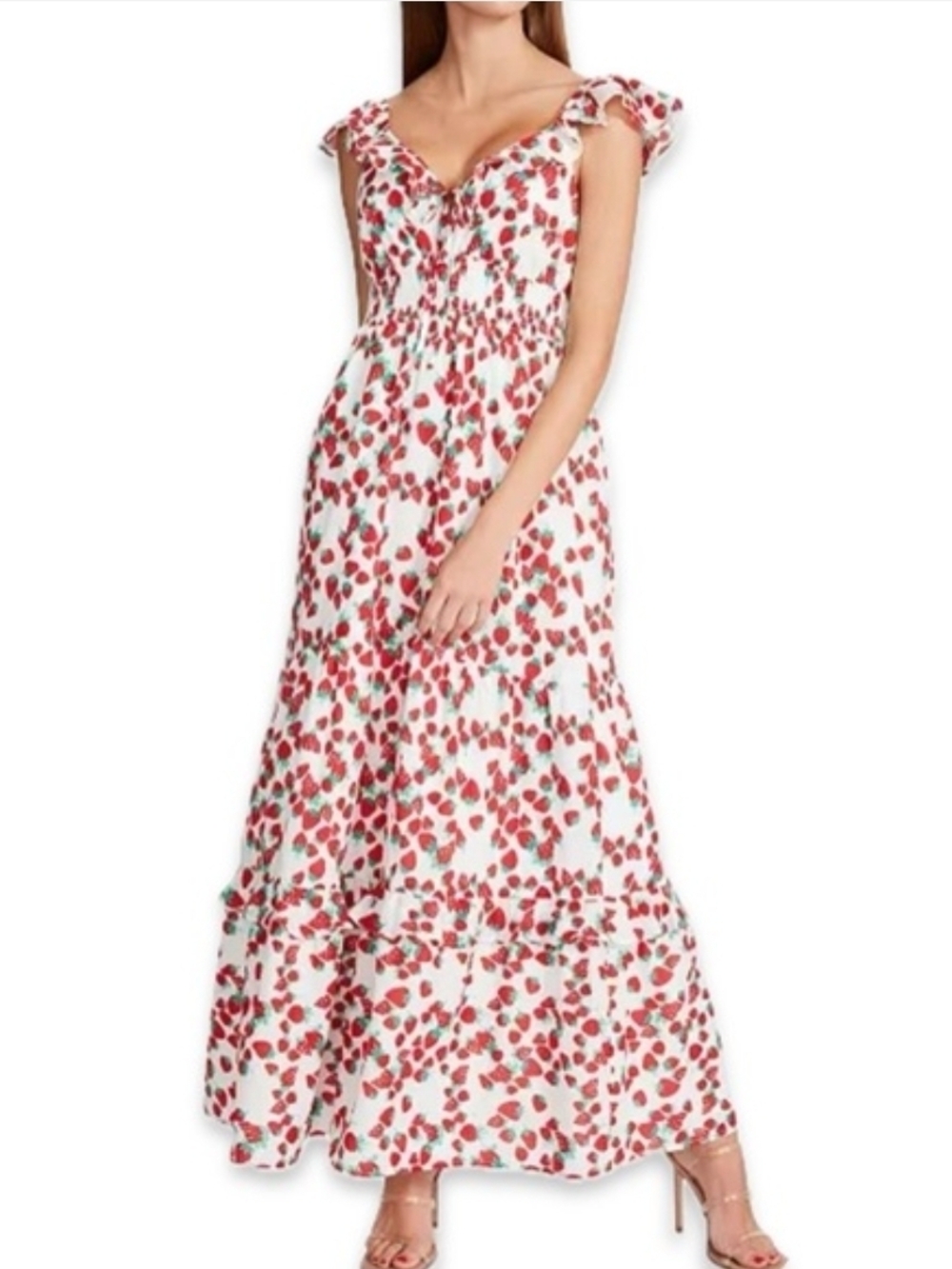 BETSEY JOHNSON Strawberry maxi dress